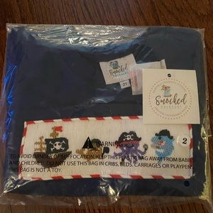 Pirate Smocked Short Set